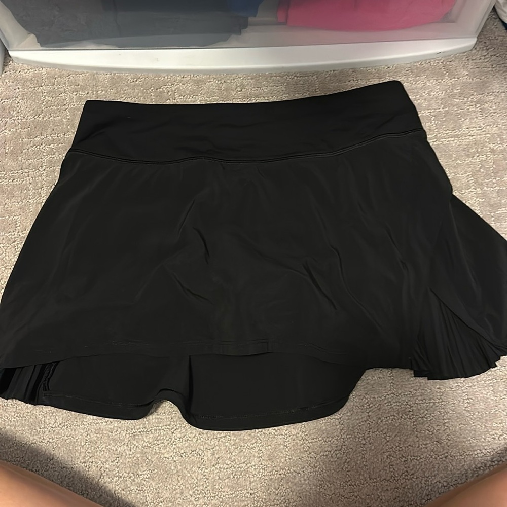 Black Lululemon skort